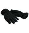 BB295 B295 Beechfield Suprafleece® Thinsulate™ Gloves Black colour image